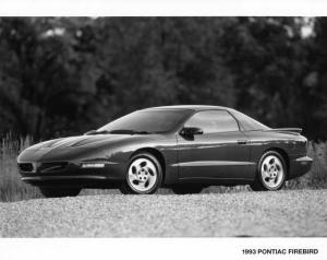 1993 Pontiac Firebird Press Photo 0126