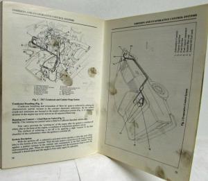 1977 Triumph TR7 Owners Manual Handbook with Wiring Diagram