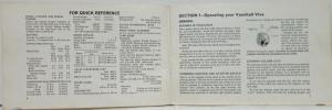 1966 Vauxhall Viva Owners Manual Handbook Incl Wiring Diagram - TS 818 - UK Mkt