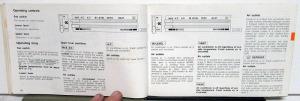 1981 Volkswagen VW Rabbit Owners Manual