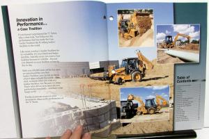 1997 Case 580 Super L Loader/Backhoe Dealer Sales Brochure Features Data Specs