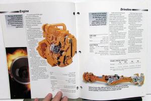 1997 Case 580 Super L Loader/Backhoe Dealer Sales Brochure Features Data Specs