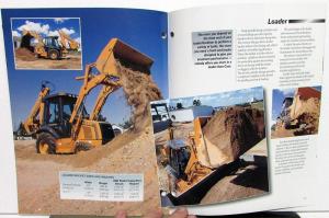 1997 Case 580 Super L Loader/Backhoe Dealer Sales Brochure Features Data Specs