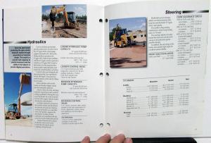 1997 Case 580 Super L Loader/Backhoe Dealer Sales Brochure Features Data Specs