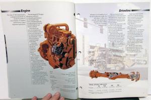 1996 Case 580 Super L Loader/Backhoe Dealer Sales Brochure Features Data Specs