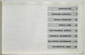 1984 Volkswagen VW Rabbit Owners Manual