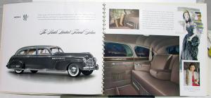 1941 Buick Limited Prestige Dealer Sales Brochure 90 Series Custom Bodies Rare