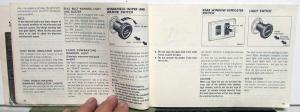 1978 Datsun Model B210 Series Owners Manual