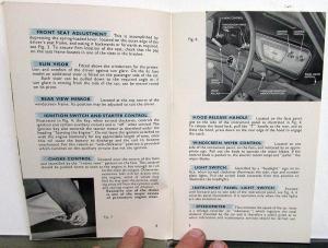 1962 Ford Anglia Owners Handbook Manual & Dealers Service Policy/Warranty