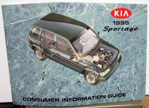 1995 Kia Sportage Owners Manuals