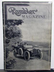 1911 Rambler Magazine Number 49 Models 63 64 65 Specs Co Info Ads Original