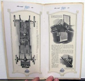 1916 REO NEW Six Model M Touring and N Roadster Sales Brochure Original