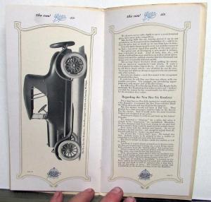 1916 REO NEW Six Model M Touring and N Roadster Sales Brochure Original