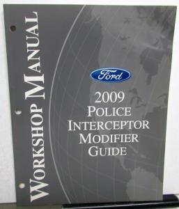 2009 Ford Police Interceptor Modifier Guide