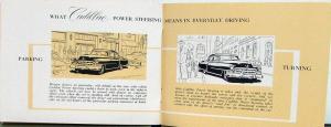 1952 Cadillac Power Steering Introduction Sales Brochure