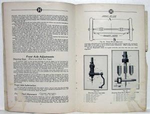 1924 1925 Hupmobile 4 Cyl Series R 5th Edition Instruction Owners Manual Orig