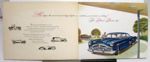 1951 Packard Patrician 400 Prestige Color Sales Brochure Original 51 Rare