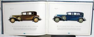 1932 Buick Eight Series 90 80 60 Prestige Sales Brochure Catalog Oversized Orig