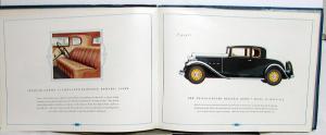 1932 Buick Eight Series 90 80 60 Prestige Sales Brochure Catalog Oversized Orig