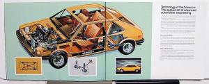 1979 Volkswagen Scirocco Sales Brochure