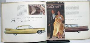 1959 Cadillac Prestige Brochure 62 Sedan DeVille Fleetwood 60 Eldorado 75 Limo