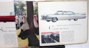 1959 Cadillac Prestige Brochure 62 Sedan DeVille Fleetwood 60 Eldorado 75 Limo