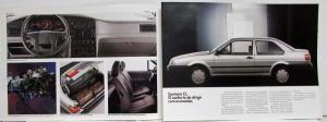 1993 Volkswagen Santana Sales Brochure - Portuguese Text