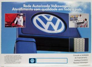 1993 Volkswagen Santana Sales Brochure - Portuguese Text