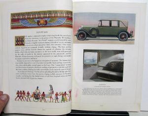 1926 1927 Lincoln Salon Cars Travelogue of Art & Transportation Sales Brochure