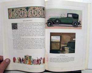 1926 1927 Lincoln Salon Cars Travelogue of Art & Transportation Sales Brochure