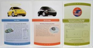2002 Volkswagen VW New Beetle Round for a Reason Sales Folder