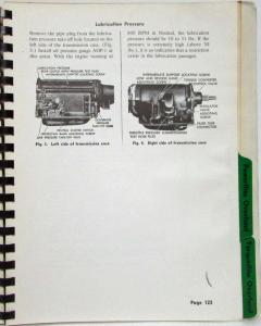 1954-1961 Powerflte and 1956-1961 Torqueflite Transmission Service Shop Manual