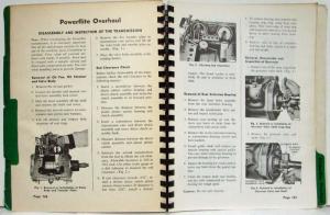 1954-1961 Powerflte and 1956-1961 Torqueflite Transmission Service Shop Manual