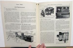 1955 Ford Car Air Conditioning Service Shop Manual - A/C