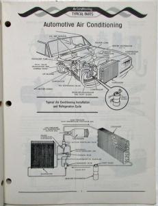 1976 GM Air Conditioning Parts Catalog - A/C