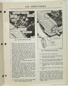 1954 Lincoln Air Conditioning Service Shop Repair Manual - A/C