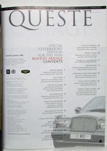 1998 Queste Magazine - Issue 45 Summer - Rolls-Royce & Bentley Owners Supporters