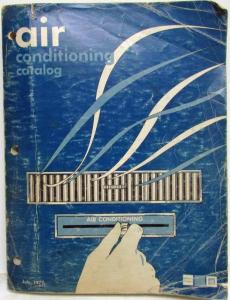 1968-1977 GM Factory Air Conditioning Parts List Book - A/C Chevrolet Pontiac