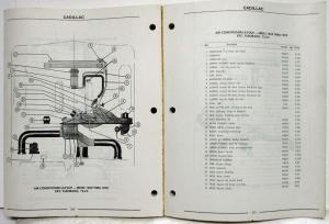 1968-1977 GM Factory Air Conditioning Parts List Book - A/C Chevrolet Pontiac