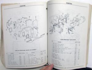 1968-1978 GM Factory Air Conditioning Parts List Book - A/C Chevrolet Pontiac