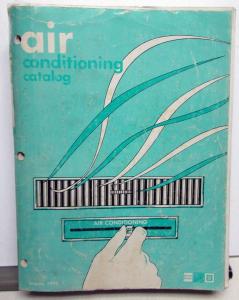 1969-1979 GM Factory Air Conditioning Parts List Book - A/C Chevrolet Oldsmobile