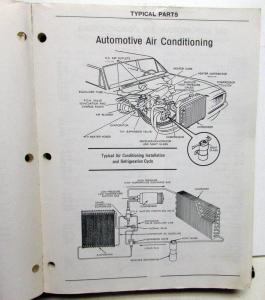 1969-1979 GM Factory Air Conditioning Parts List Book - A/C Chevrolet Oldsmobile