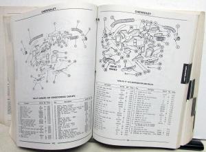 1969-1979 GM Factory Air Conditioning Parts List Book - A/C Chevrolet Oldsmobile