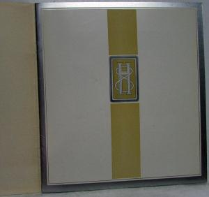 1929 Hupmobile Century Eight Color Prestige Sales Brochure Specs Original