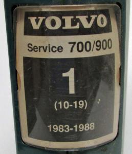 1983-1988 Volvo 700/900 Service Shop Repair Manuals 1 10-19