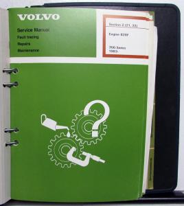 1983-1992 Volvo 700/900 Service Manuals 2 20-29 B28/B280F Engines V6 Fuel System