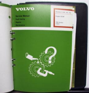 1983-1992 Volvo 700/900 Service Manuals 2 20-29 B28/B280F Engines V6 Fuel System