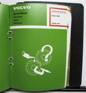 1983-1992 Volvo 700/900 Service Manuals 2 20-29 B28/B280F Engines V6 Fuel System