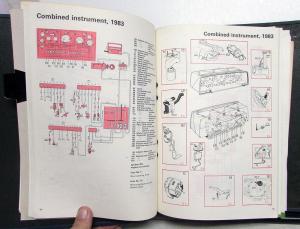 1983-1987 Volvo 700/900 Service Shop Repair Manuals - 3 39 Wiring Diagrams