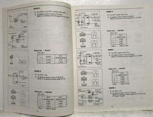 1986 Isuzu Impulse Electrical System Diode Diagnosis and Servicing Manual